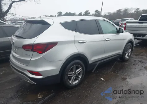 2017 Hyundai Santa Fe Sport 2.4L from USA, damaged, VIN 5XYZT3LB4HG455808